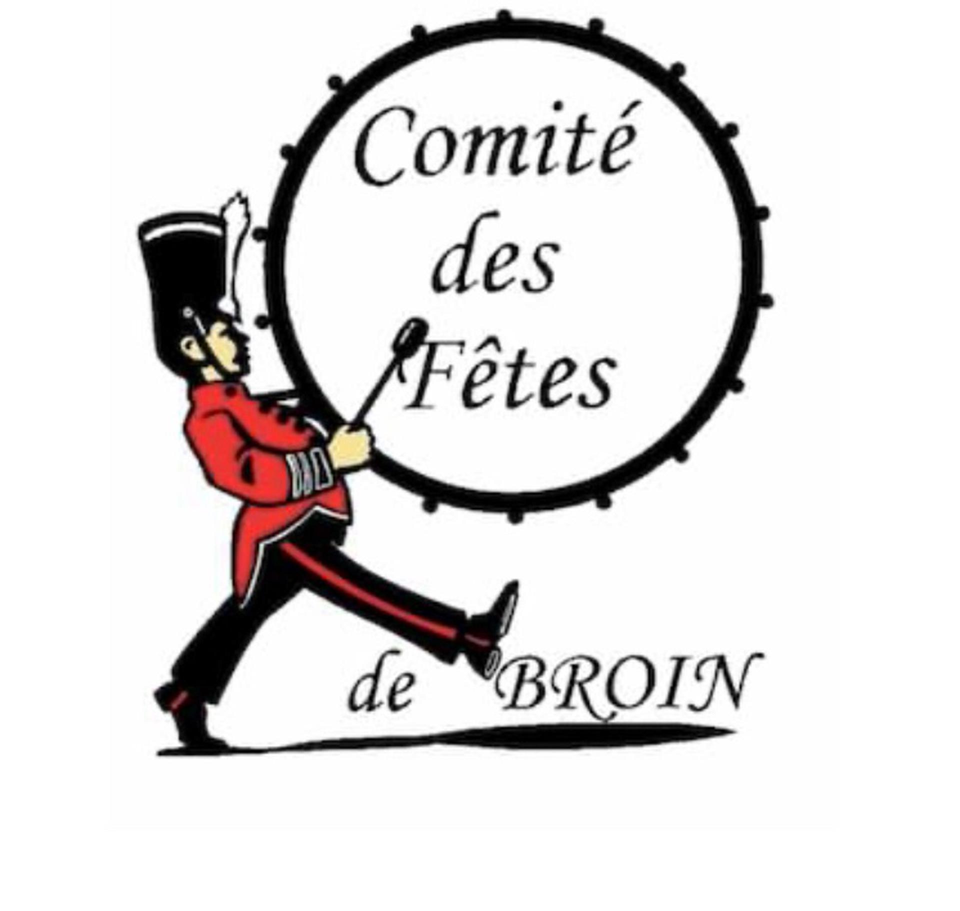 Logo de l'association du Comité des Fêtes de Broin